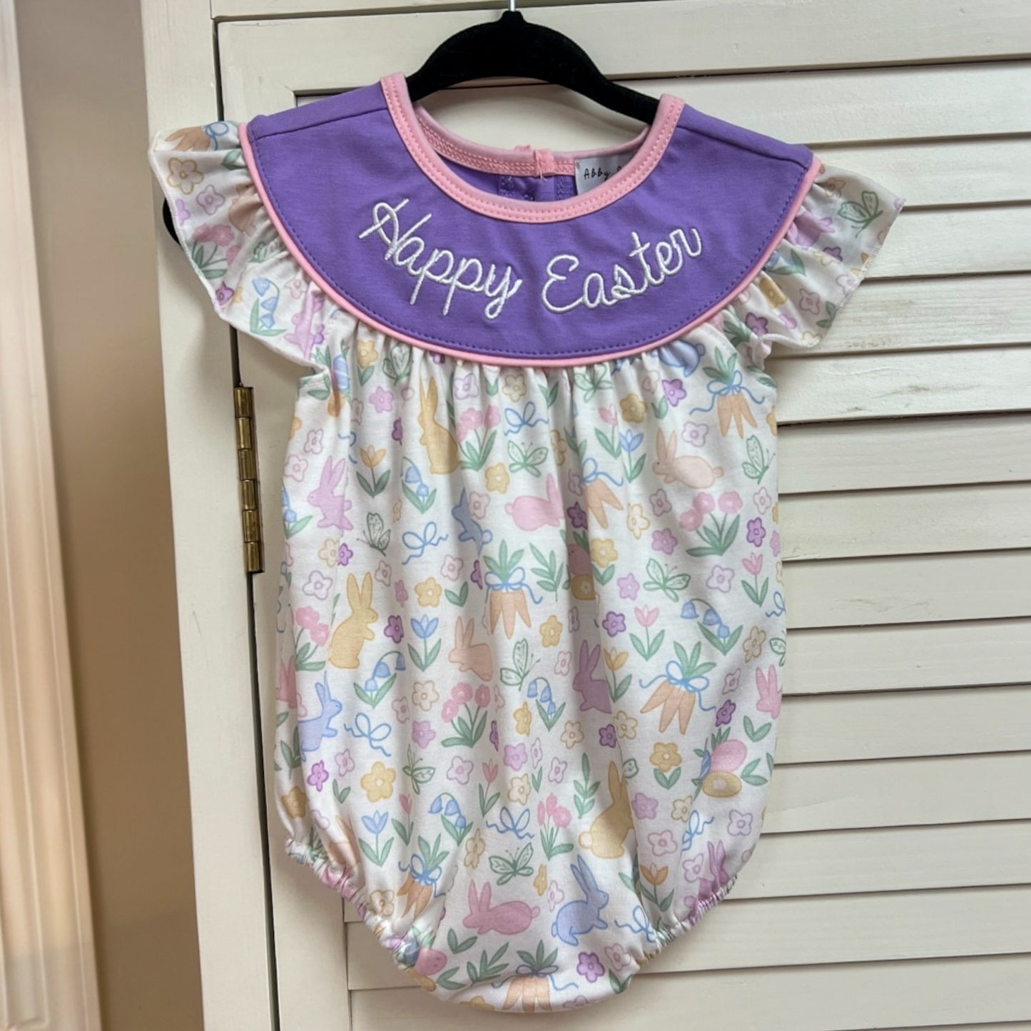 Floral Happy Easter Bubble