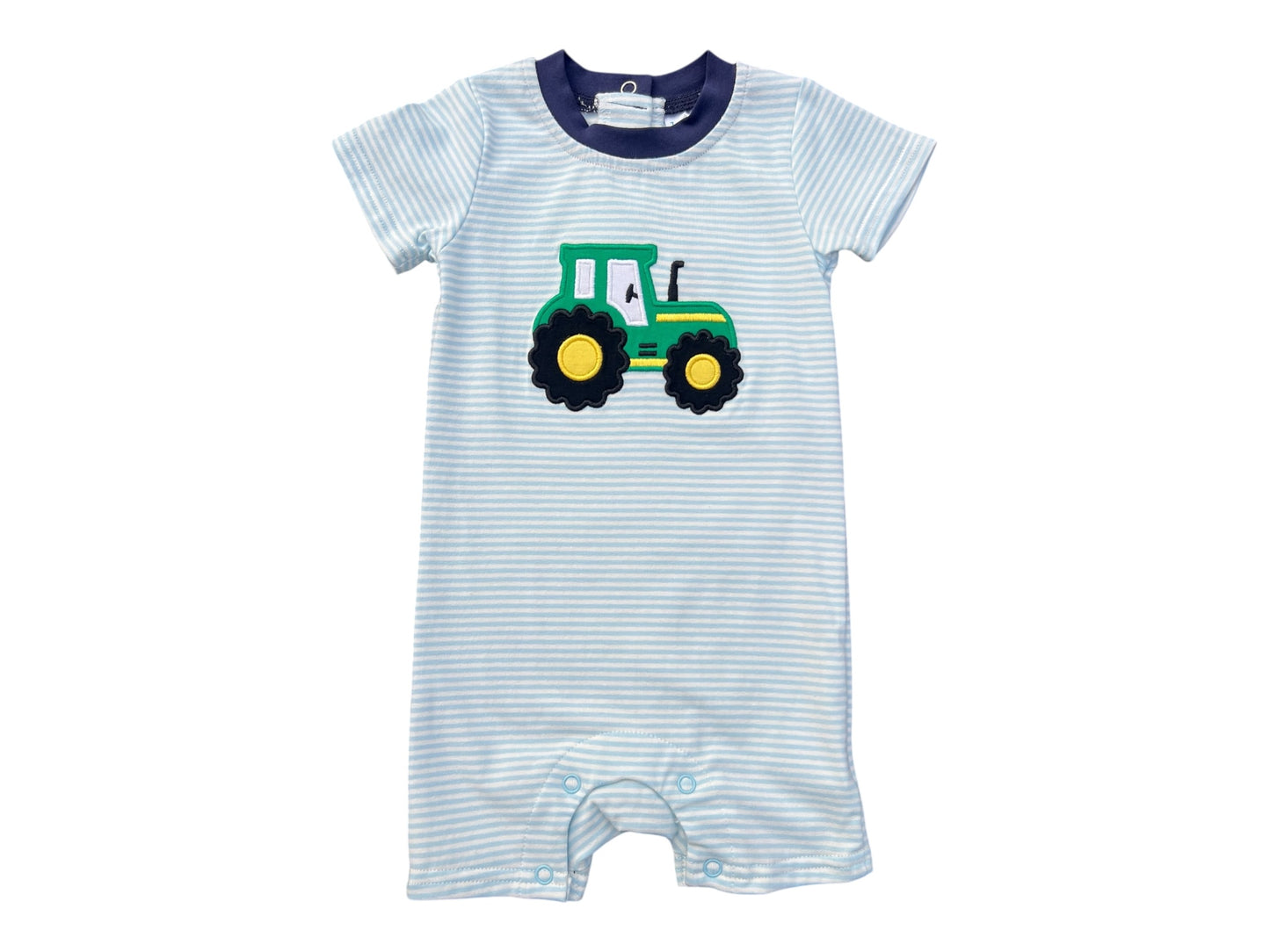 Jumping Jolly Tractor Boy Romper