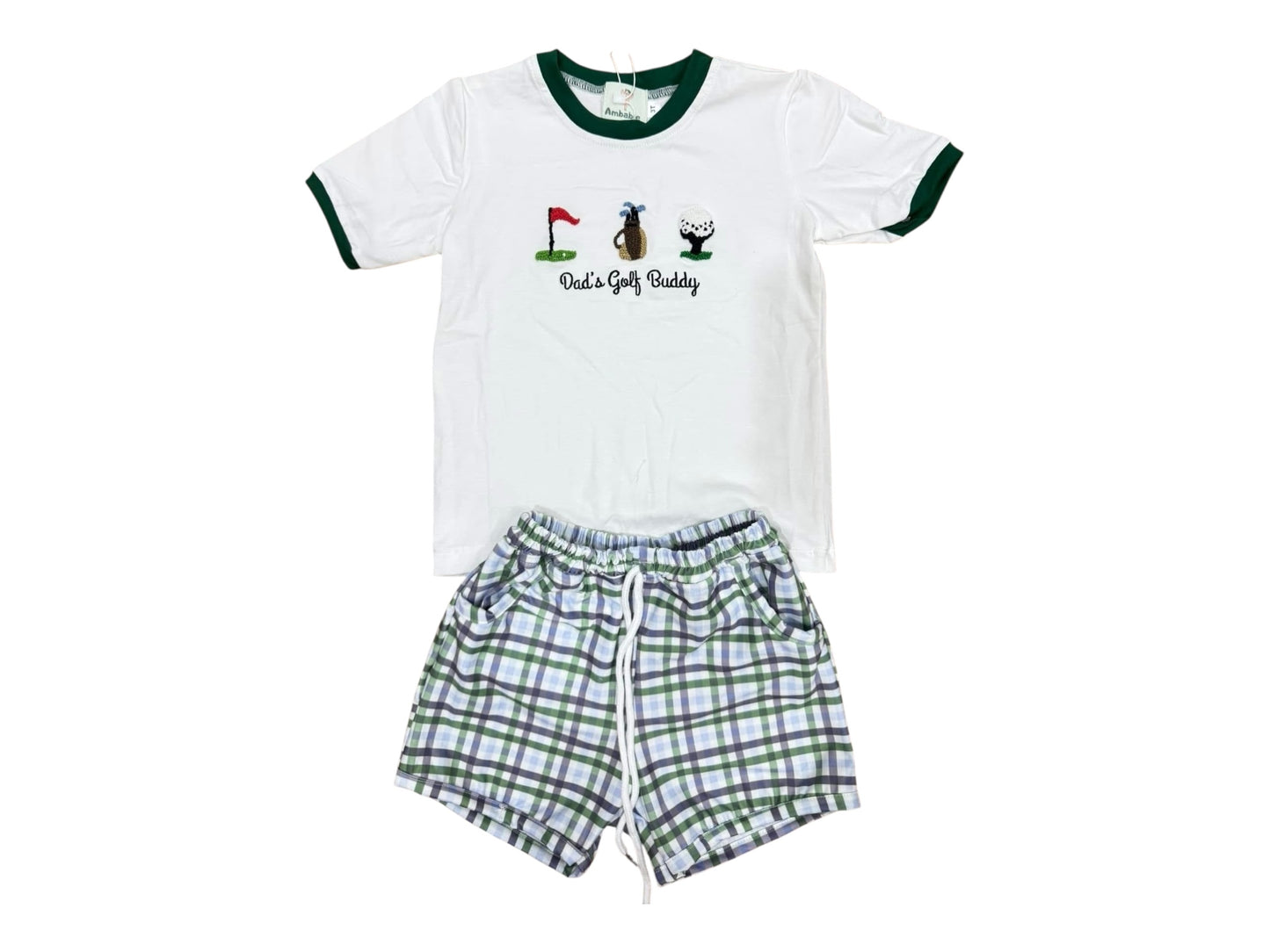 “Dad’s Golf Buddy” Boy Short Set