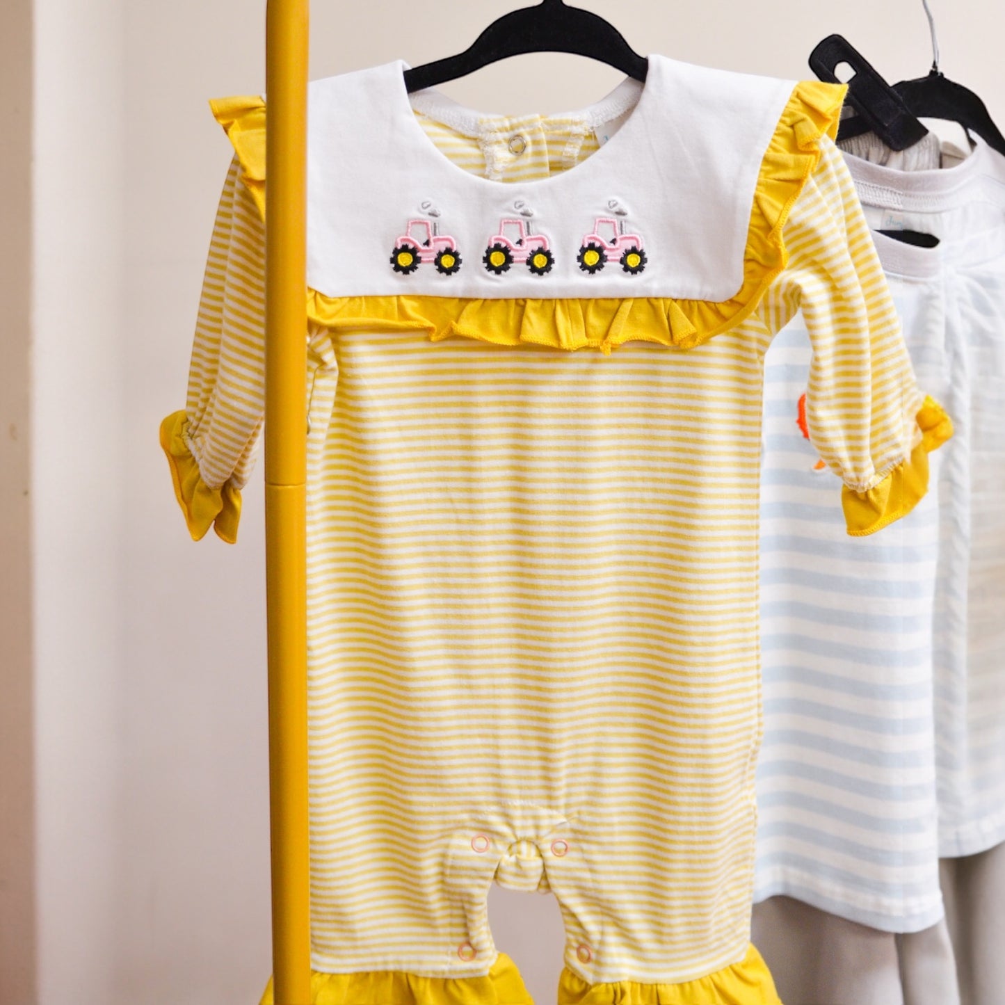 Jumping Jolly Tractor Romper