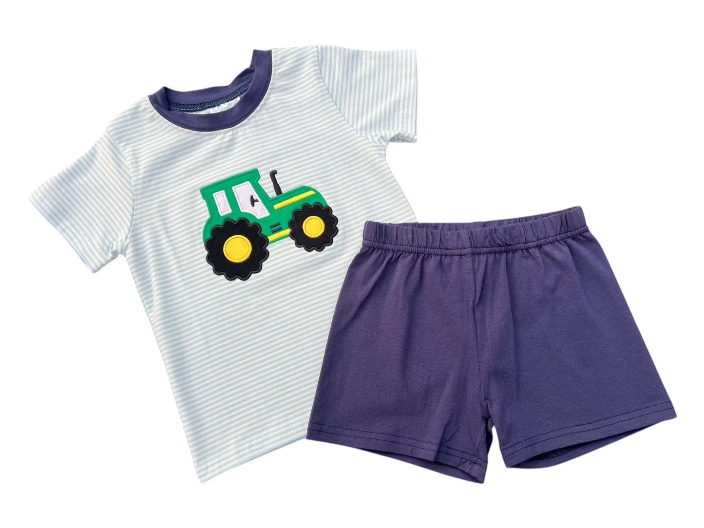 Jumping Jolly Tractor Two-Piece Boy Set