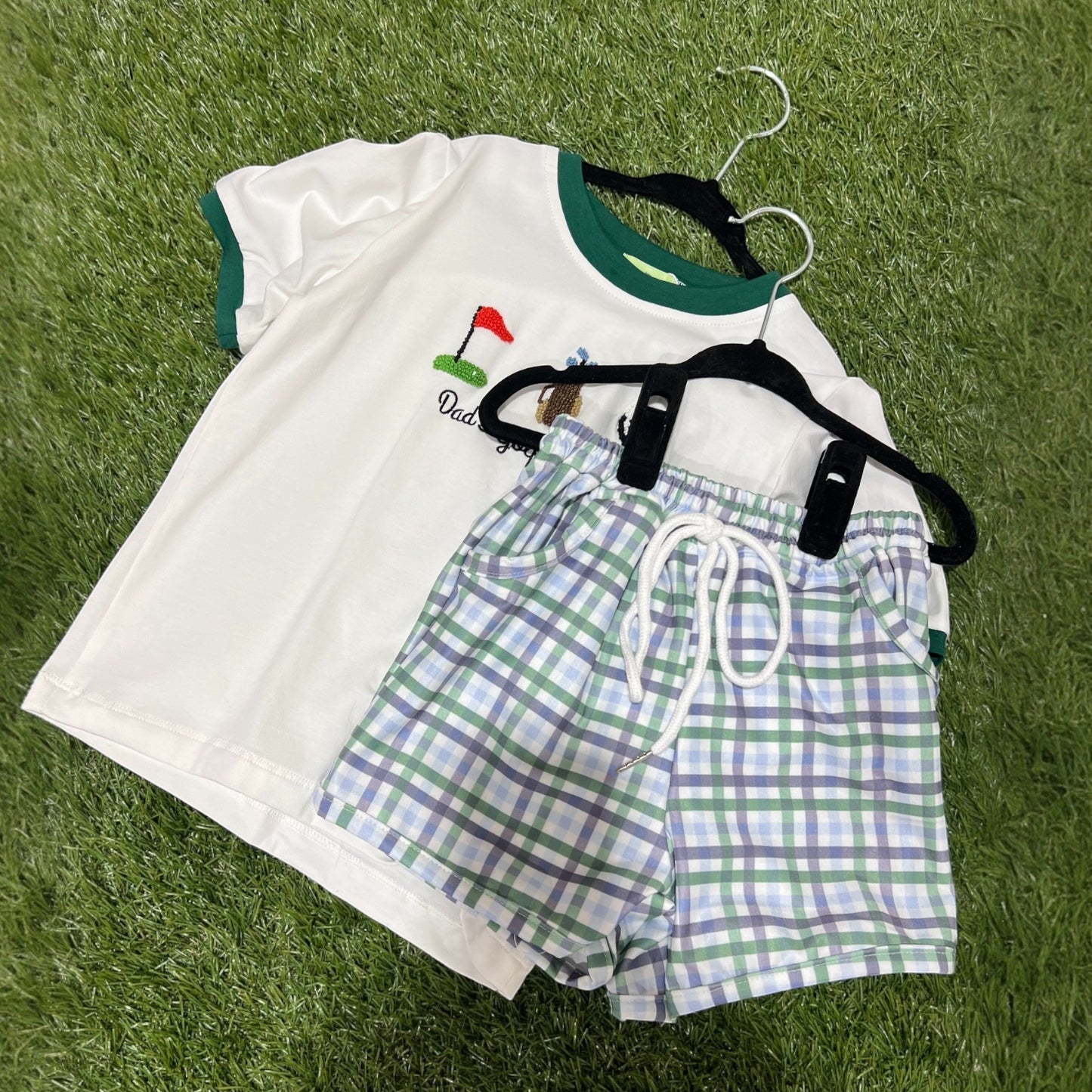 “Dad’s Golf Buddy” Boy Short Set