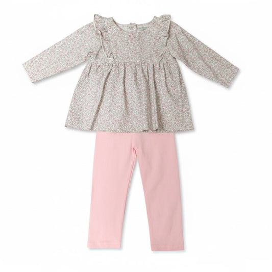 Jumping Jolly Floral Pants Set