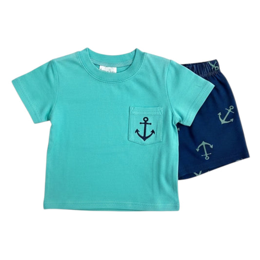 Jumping Jolly Anchor Short Set