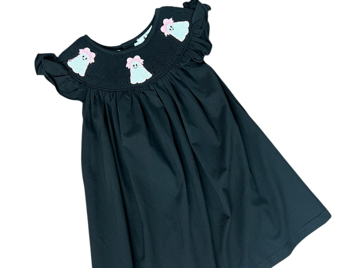 Handsmocked Ghost Dress