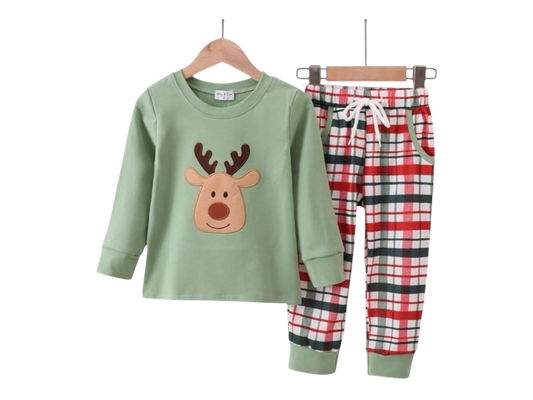 Reindeer Boys Jogger Set