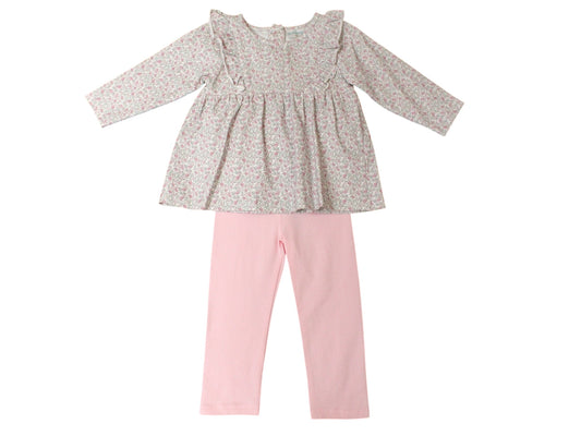 Jumping Jolly Floral Pants Set