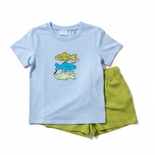 Jumping Jolly Fish Short Set