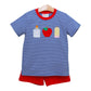 Jellybean Back to School Short Set
