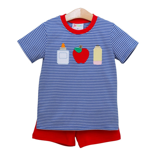 Jellybean Back to School Short Set