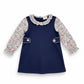 Jumping Jolly Navy Floral Dress