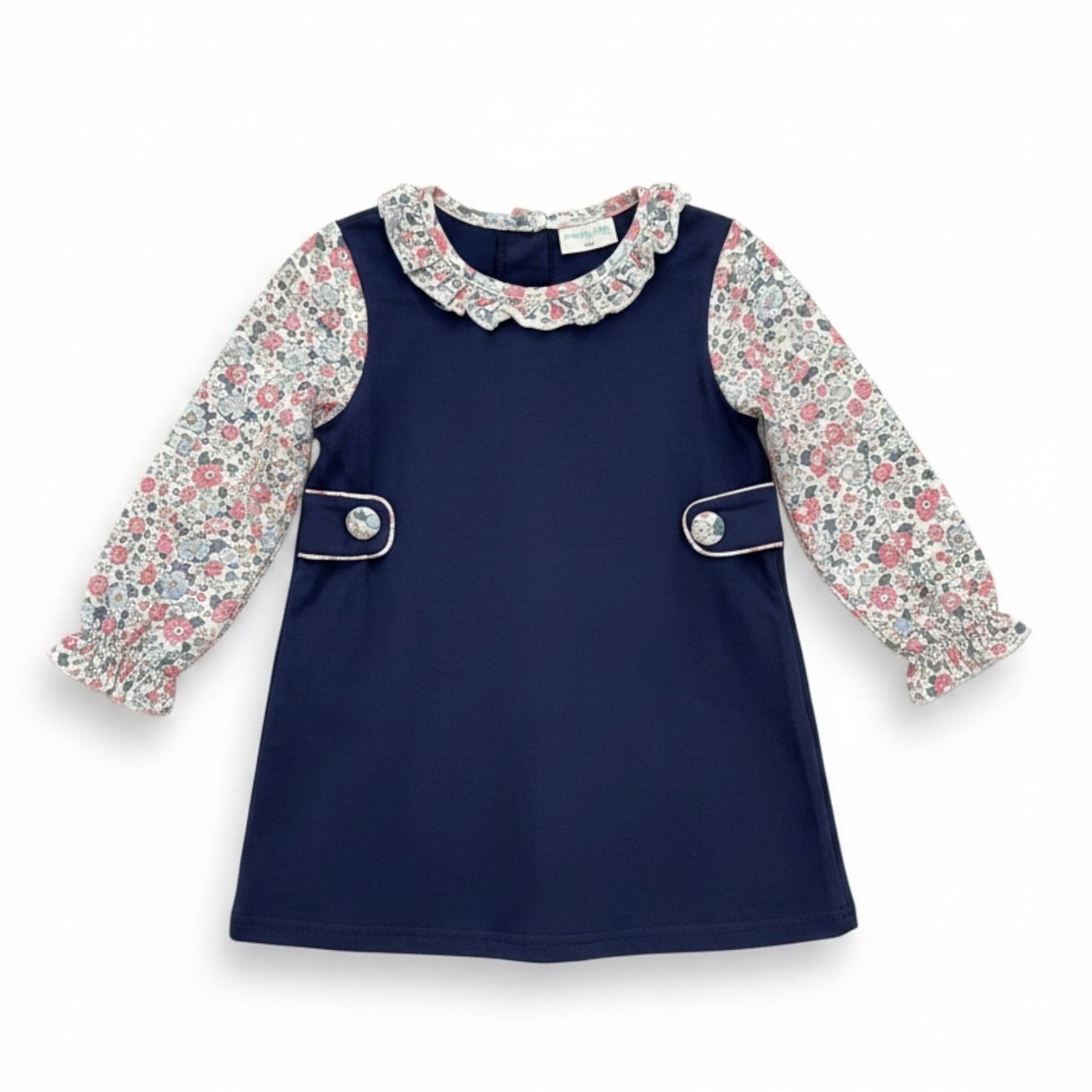 Jumping Jolly Navy Floral Dress