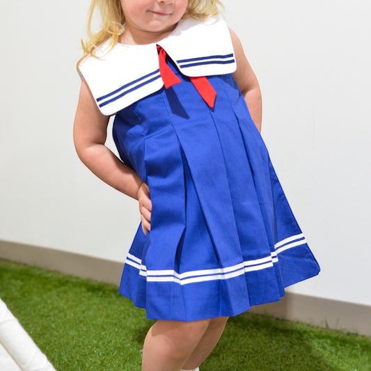 Pleated Sailor Dress