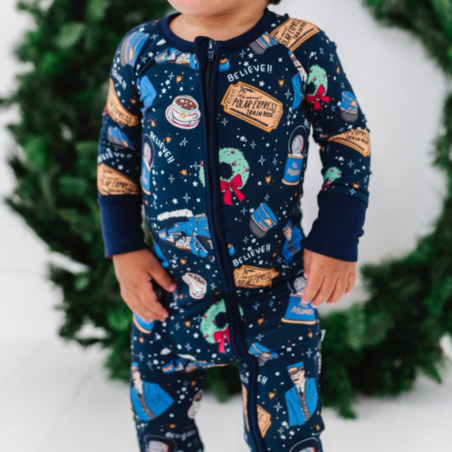 Kiki and Lulu Hot Cocoa Express Convertible Footies