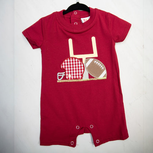 Maroon Game Day Romper