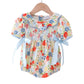 Floral Smocked Bubble