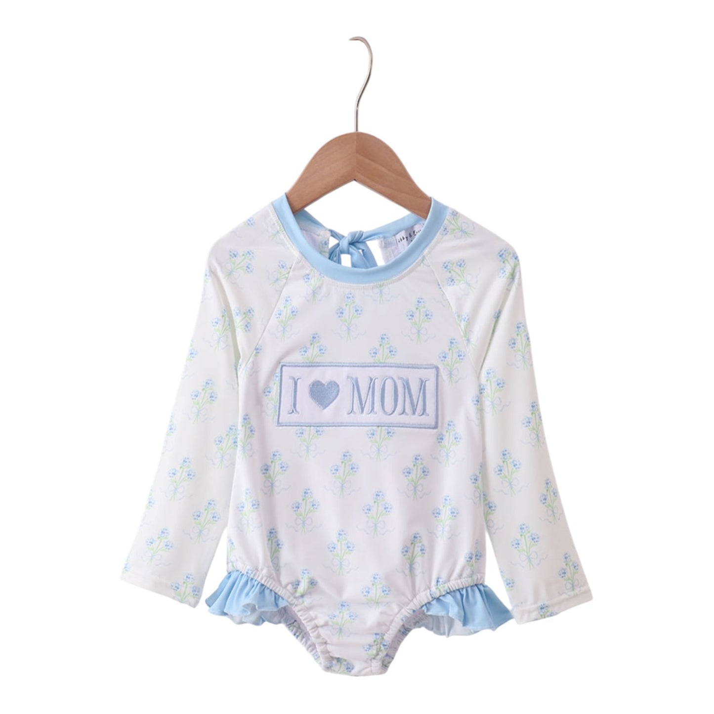 Hydrangea "I love Mom" Rashguard
