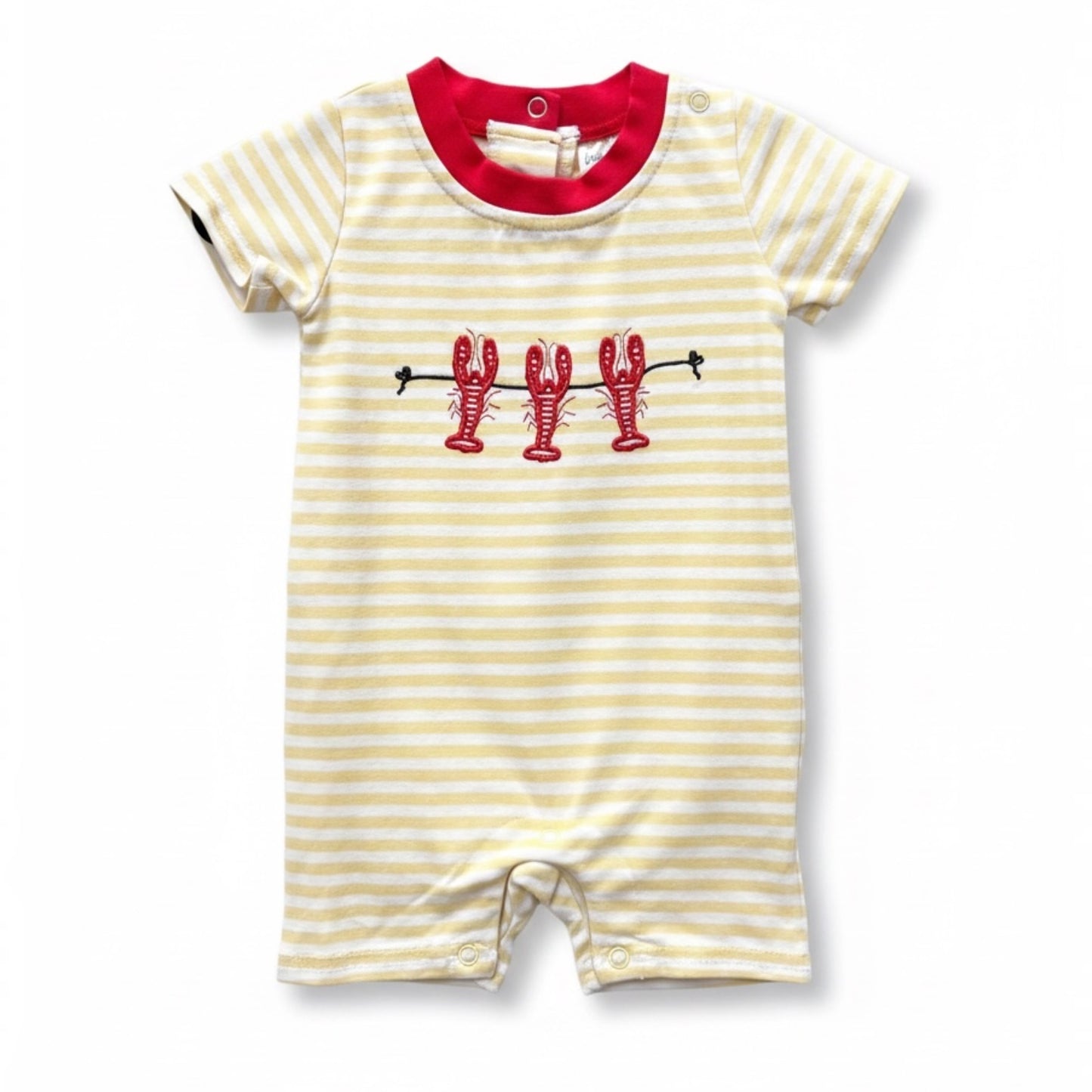 Jumping Jolly Lobster Boy Romper