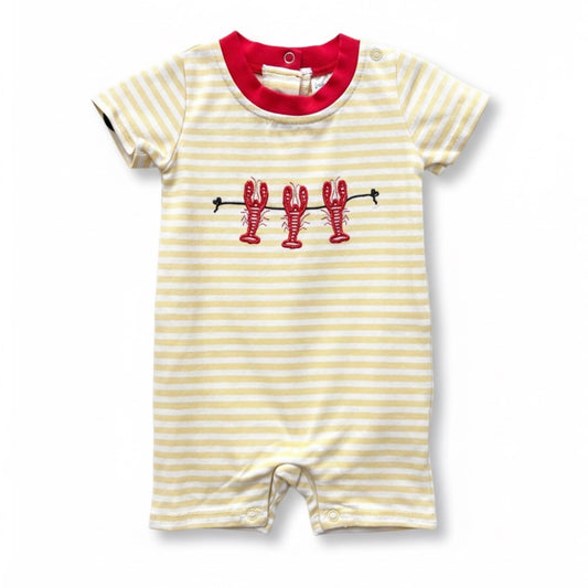 Jumping Jolly Lobster Boy Romper