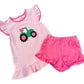 Jumping Jolly Tractor Short Set