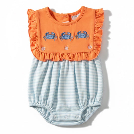 Jumping Jolly Crab Ruffle Bubble