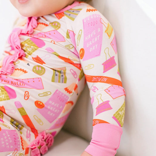 Poppy Kids Affirmations Bamboo Romper