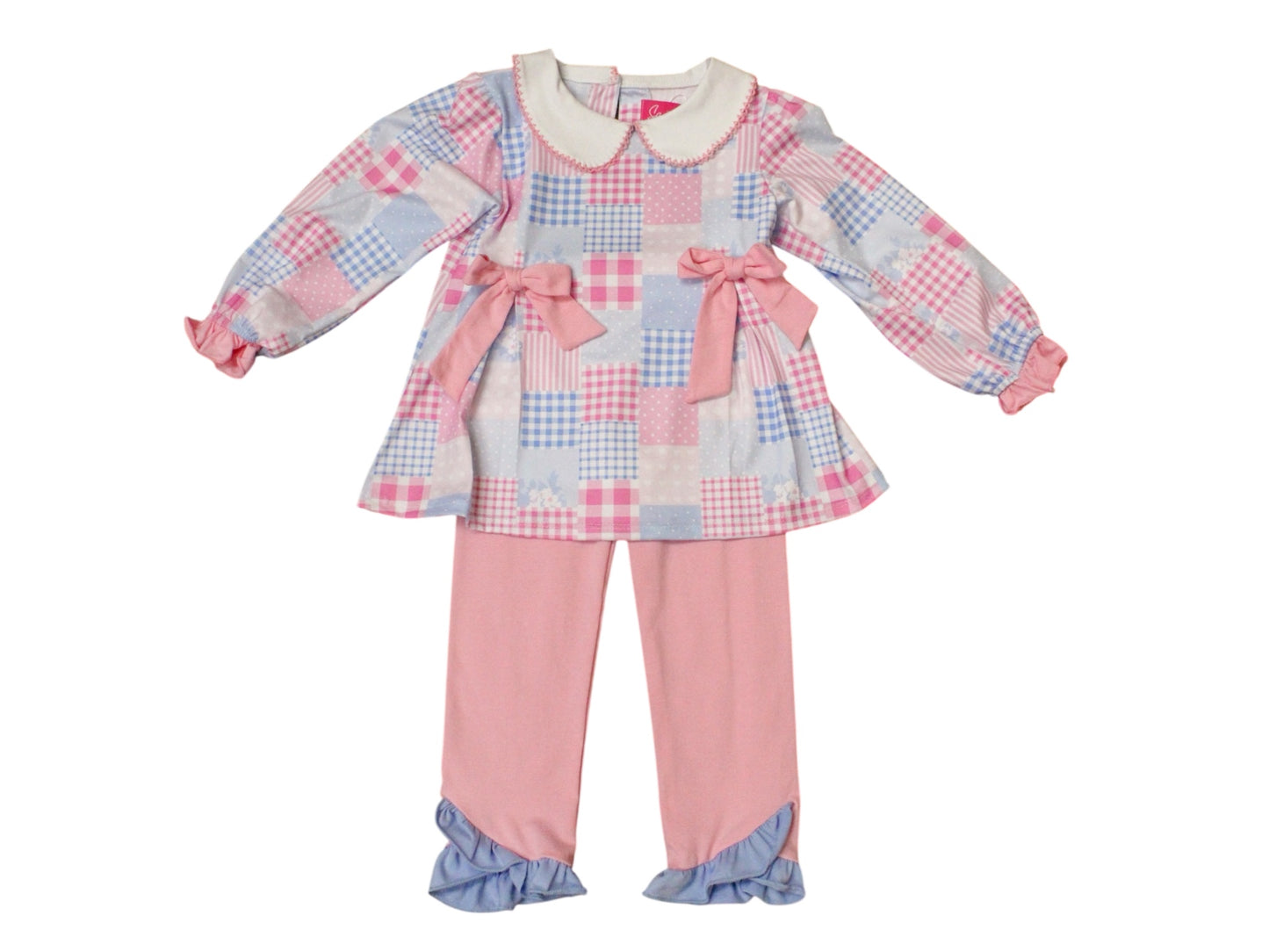 Scout & Holland Patchwork Pants Set