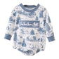 Christmas Toile Boy Bubble