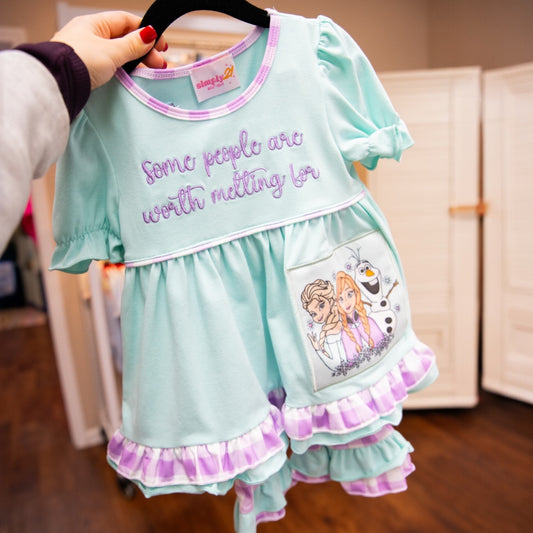 “Worth Melting For” Pants Set