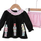 Pink Striped Nutcracker Bloomer Set
