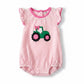 Jumping Jolly Tractor Girl Bubble