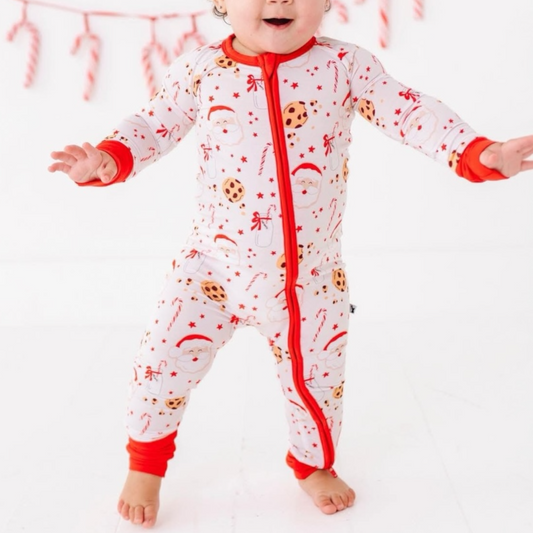 Kiki and Lulu Christmas Cookies Convertible Footies