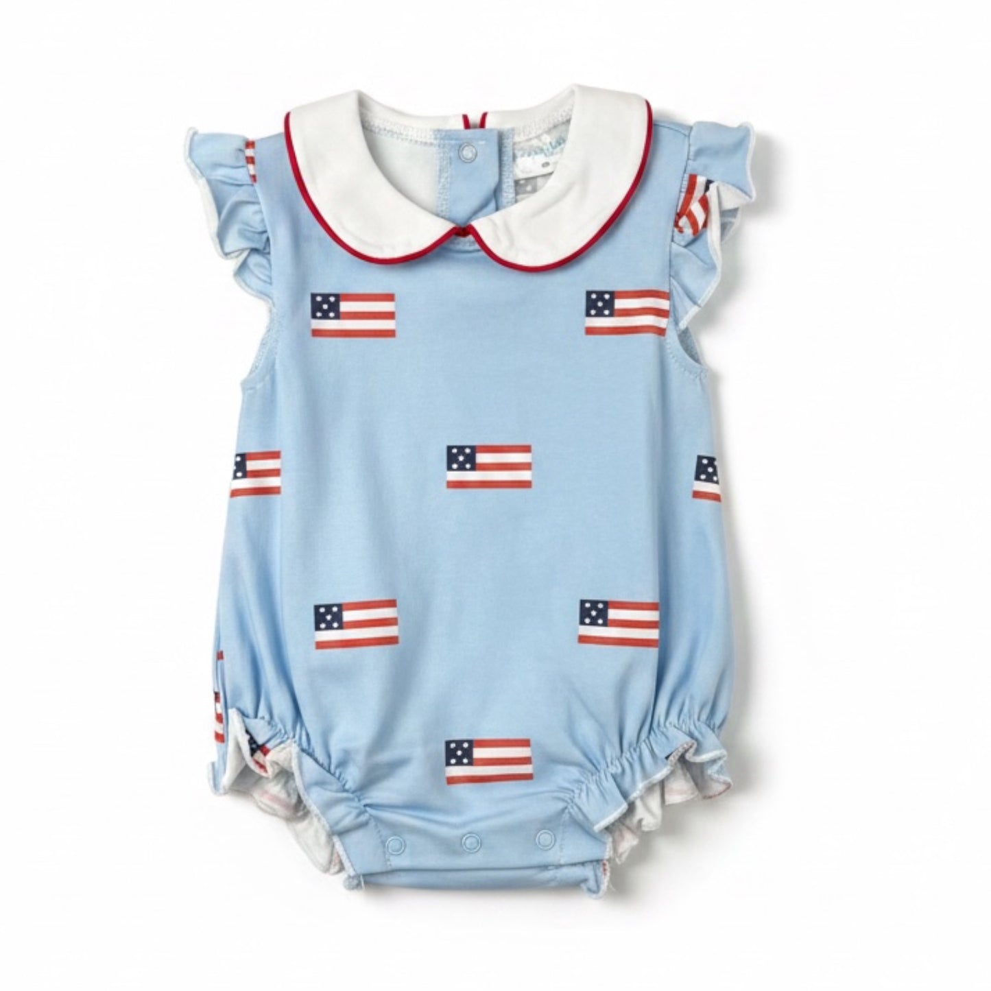 Jumping Jolly American Flag Bubble