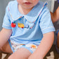 Back to School Two-Piece French Knot Boy Set