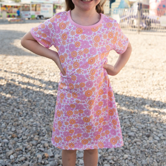 Jellybean Pumpkin Petals Sarah Dress