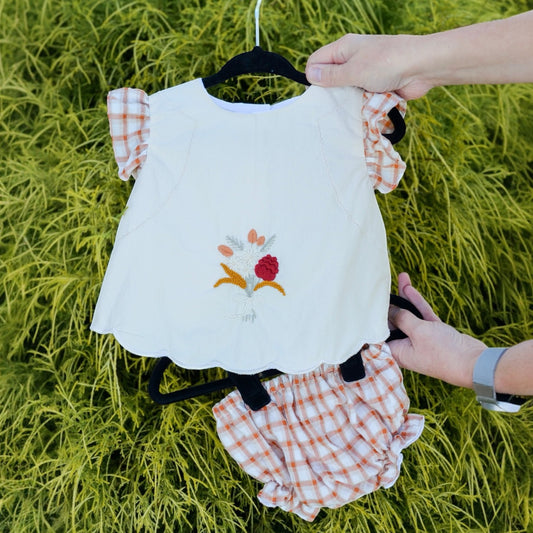 French Knot Fall Bloomer Set