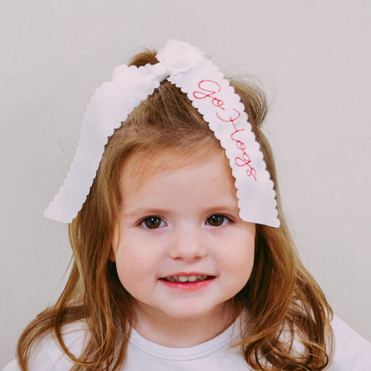 “Go Hogs” Bow