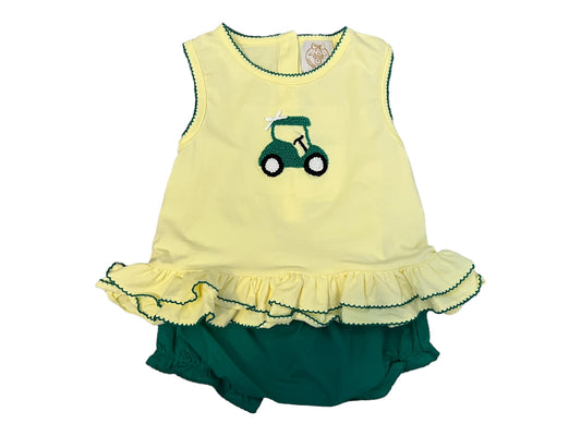 French Knot Golf Two-Piece Bloomer Set