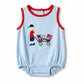 Jumping Jolly Patriotic Boy Bubble