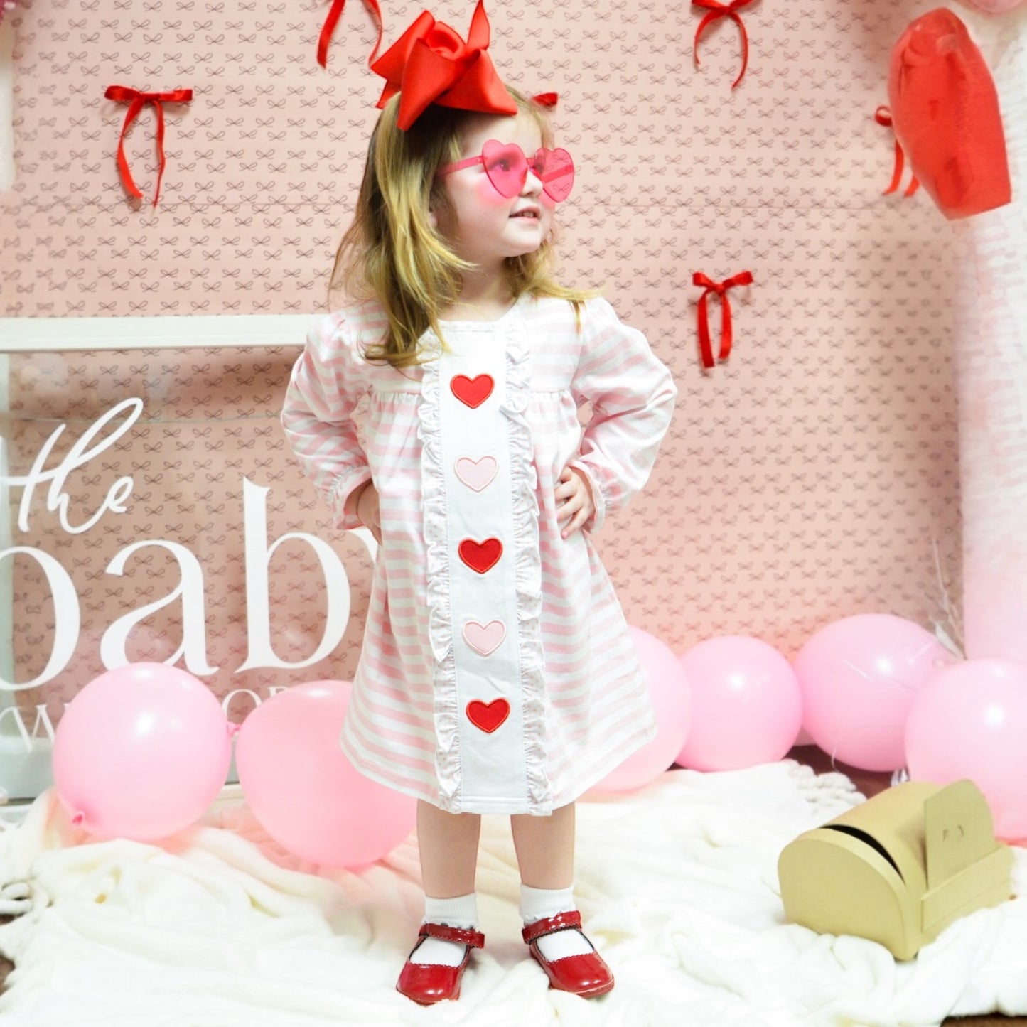 Jumping Jolly Heart Dress