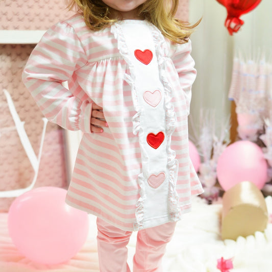 Jumping Jolly Heart Pants Set