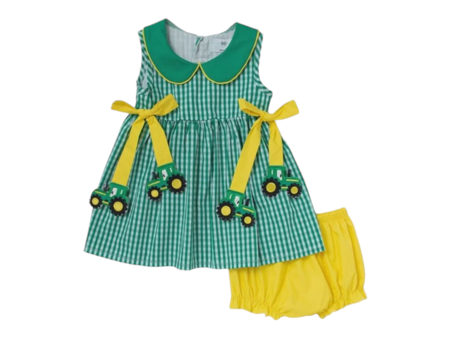 Tractor Tie Bloomer Set